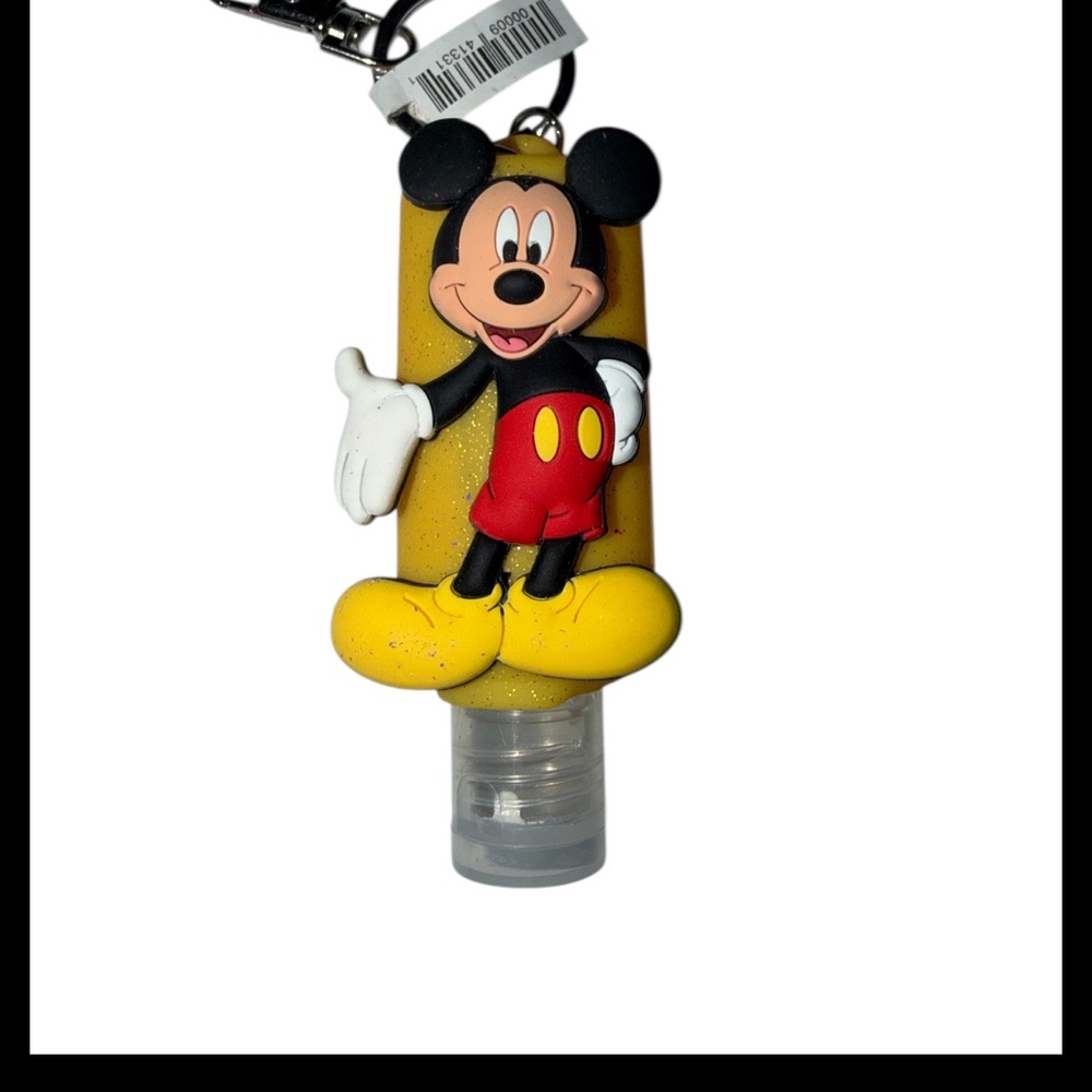 Disney Mickey Mouse‎ Yellow and Red Hand Sanitizer Holder